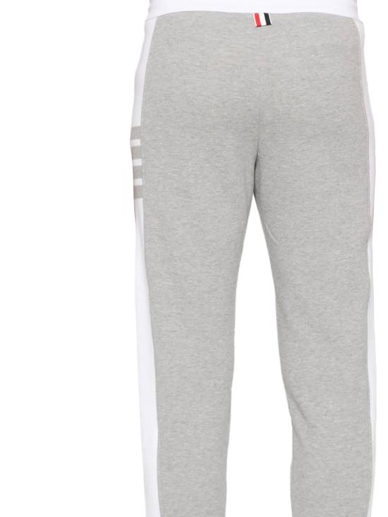 26SS 톰브라운 클래식 4바 저지 루프백 스웨트팬츠 MJQ213A 03037055 Lt grey - THOM BROWNE