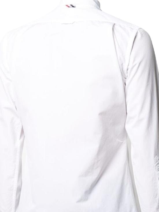 26SS 톰브라운 그로그랭 플래킷 솔리드 포플린 셔츠 MWL010E 03113100 - THOM BROWNE