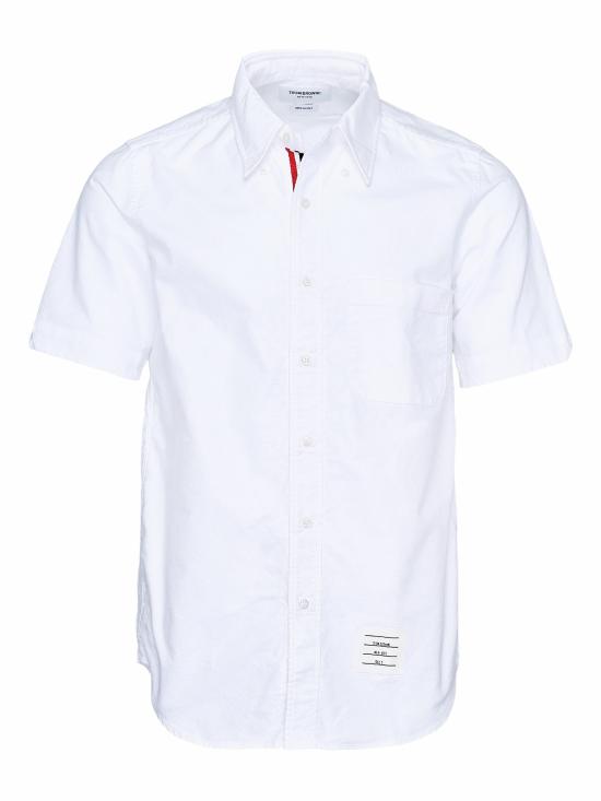 26SS 톰브라운 옥스포드 숏 슬리브 셔츠 MWS239E F0313100