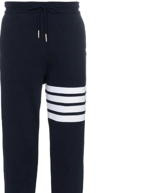 26SS 톰브라운 클래식 루프백 4바 스웨트팬츠 MJQ008H 00535461 Blue - THOM BROWNE