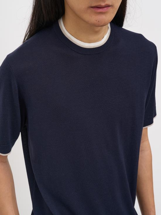 26SS 파올로페코라 스웨터 NA045F2006685 Blue - PAOLO PECORA