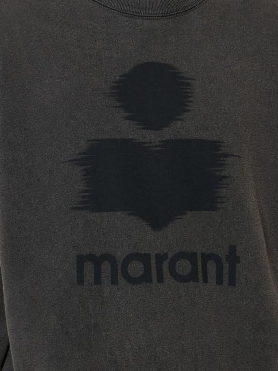 26SS 이자벨마랑 미코이 로고 스웨트 셔츠 SW0029HA C1M01H02AN Grey - ISABEL MARANT