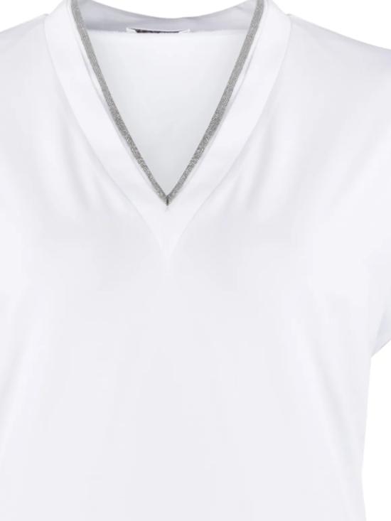 26SS 브루넬로 쿠치넬리 모닐리 브이넥 코튼 M0T18BD222 C159 - BRUNELLO CUCINELLI