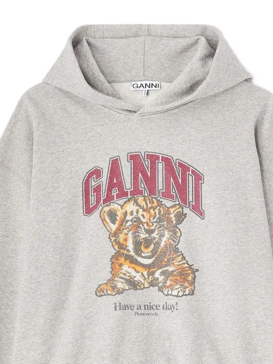 26SS 가니 타이거 후드 A1060024 920 Paloma - GANNI