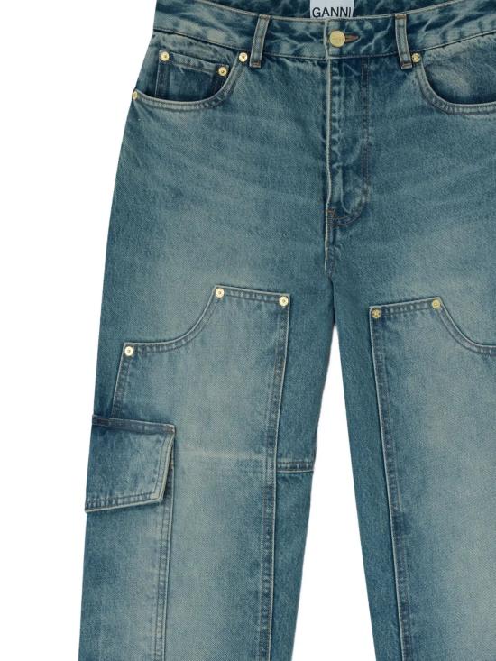 26SS 가니 틴트 리지드 오드리 진 A1100097 567 MID BLUE VINTAGE - GANNI