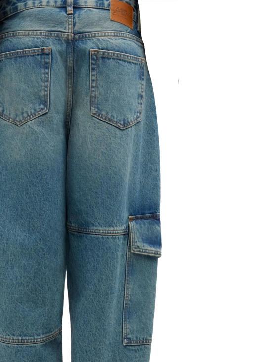 26SS 가니 틴트 리지드 오드리 진 A1100097 567 MID BLUE VINTAGE - GANNI