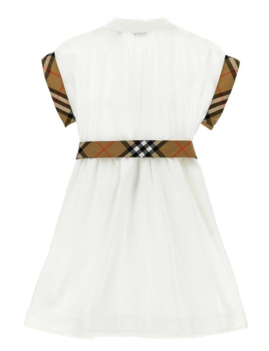 26SS [키즈] 버버리 원피스 8117162 X White - BURBERRY