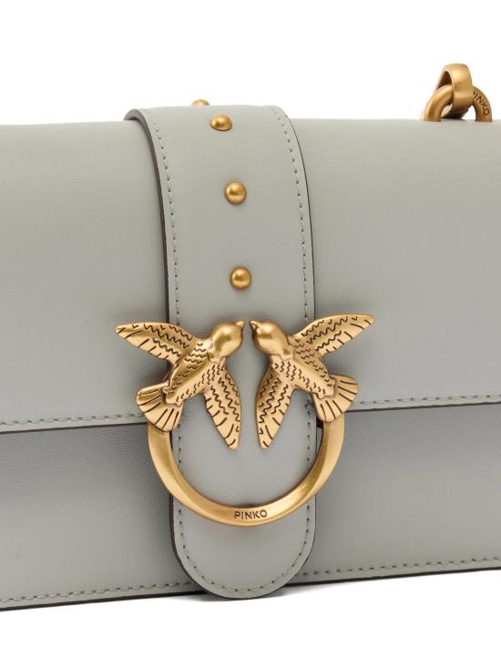 26SS 핑코 숄더백 105856 A0F1K32Q GRIGIO PERLA ANTIQUE GOLD - PINKO