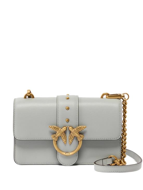 26SS 핑코 숄더백 105856 A0F1K32Q GRIGIO PERLA ANTIQUE GOLD