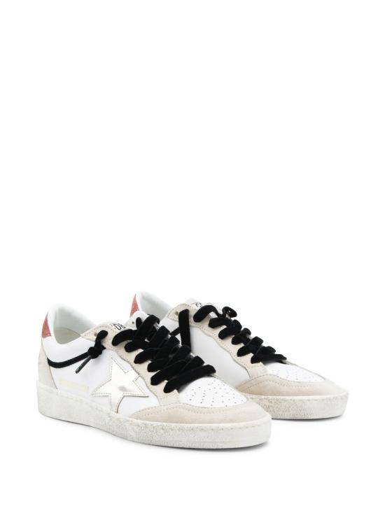26SS 골든구스 래더 실버 스타 볼스타 스니커즈 GWF00746F008146 83252 White - GOLDEN GOOSE
