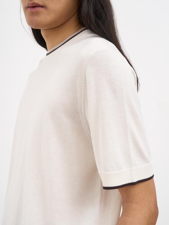 26SS 파올로페코라 스웨터 NA045F2001102 White - PAOLO PECORA