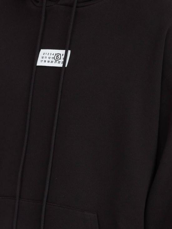 26SS MM6 메종마르지엘라 뉴메릭 후드 티셔츠 SH0GU0033 M25025900 - MM6 MAISON MARGIELA