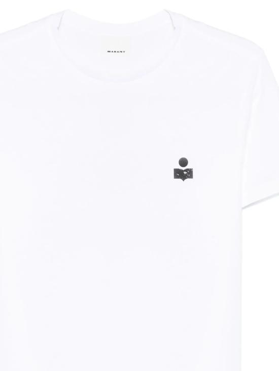 26SS 이자벨마랑 반팔 티셔츠 TS0047HA B1N19HWHBK White - ISABEL MARANT