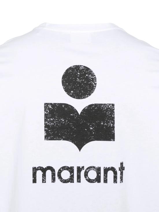 26SS 이자벨마랑 반팔 티셔츠 TS0047HA B1N19HWHBK White - ISABEL MARANT