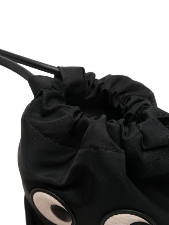26SS 안야힌드마치 아이즈 드로스트링 백 193566 BLACK - ANYA HINDMARCH
