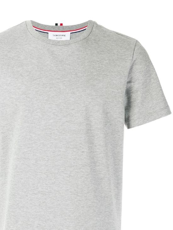 26SS 톰브라운 반팔 티셔츠 MJS067A 00042055 Lt grey - THOM BROWNE