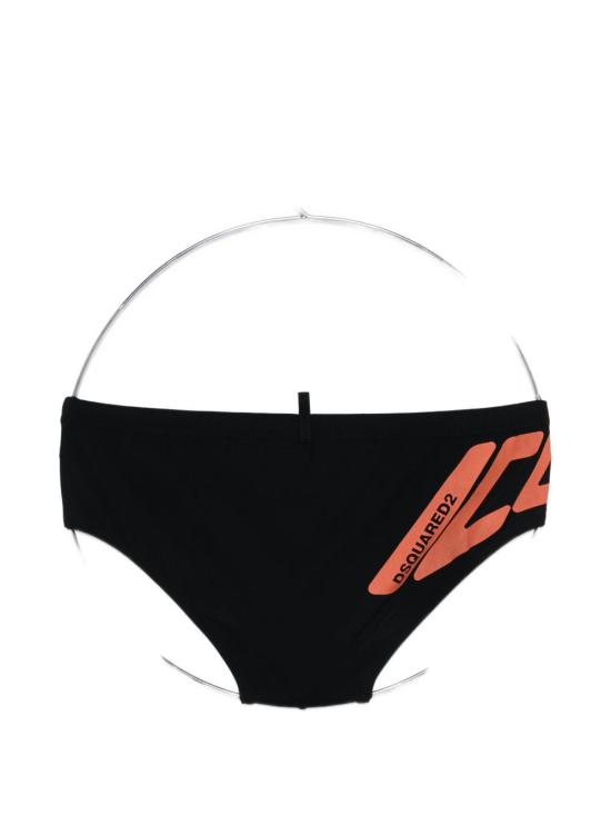 25FW 디스퀘어드2 팬티 D7B2E6410 001 Black - DSQUARED2