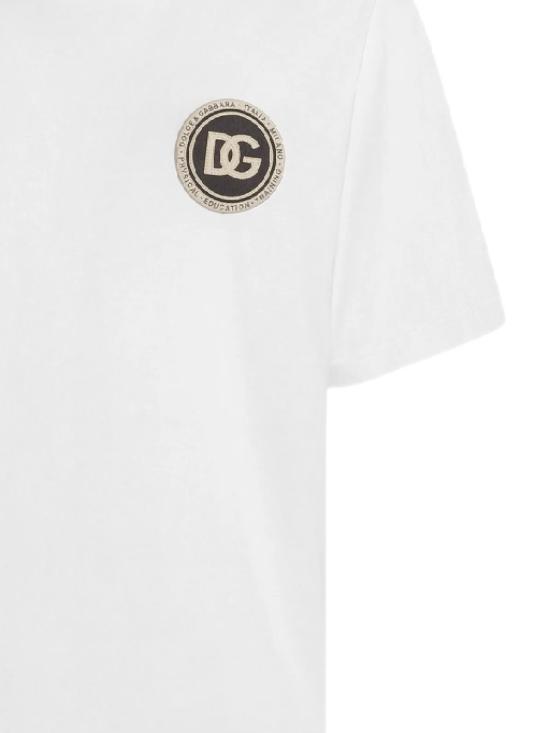 26SS 돌체앤가바나 반팔 티셔츠 G8PN9Z G7PZFW0800 White - DOLCE & GABBANA