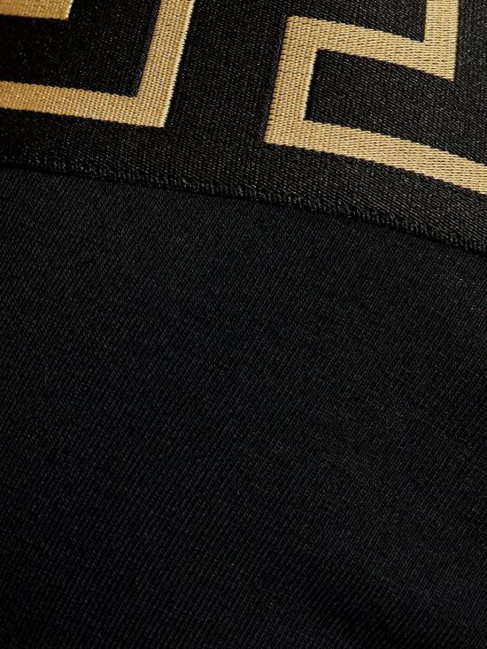 26SS 베르사체 팬티 AU10326 1A10011A3278 black grey white - VERSACE