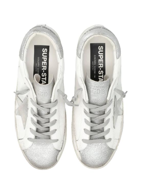 26SS 골든구스 SUPER STAR 슈퍼 스타 클래식 스니커즈 GWF00101 F00352311267 WHITE IVORY SILVER - GOLDEN GOOSE