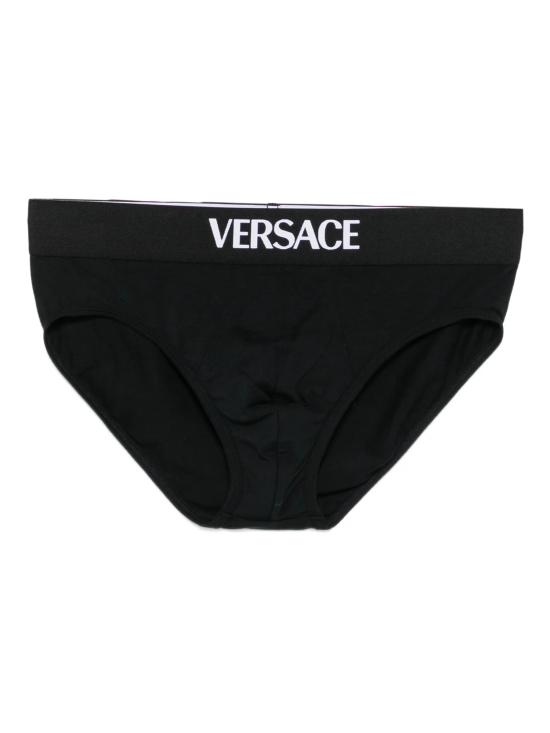 26SS 베르사체 팬티 1020984 1A147832W020 White black - VERSACE