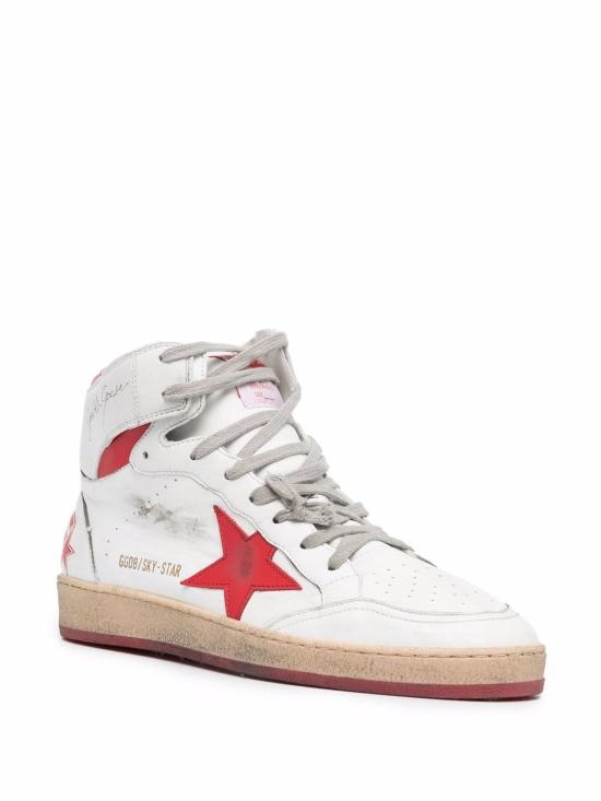 26SS 골든구스 스카이스타 스니커즈 GMF00230 F00219010350 White - GOLDEN GOOSE