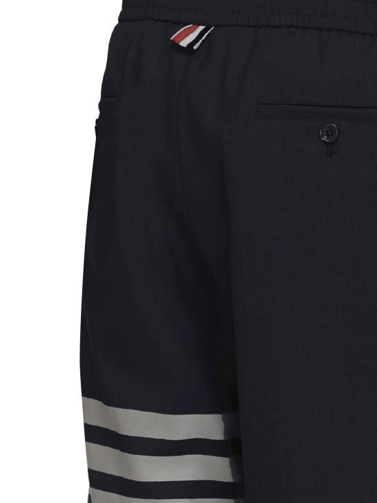 26SS 톰브라운 플레인 위브 4바 트랙 팬츠 MTT030A 06146415 Blue - THOM BROWNE