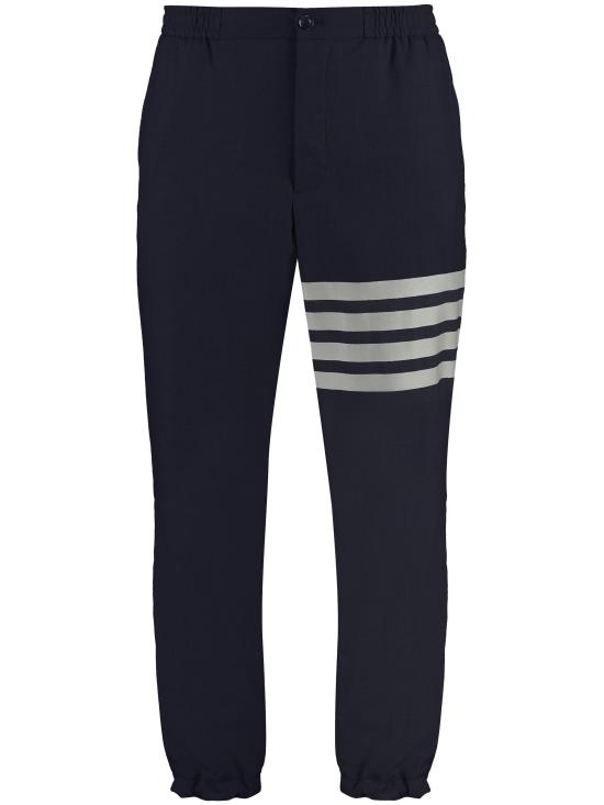 26SS 톰브라운 플레인 위브 4바 트랙 팬츠 MTT030A 06146415 Blue