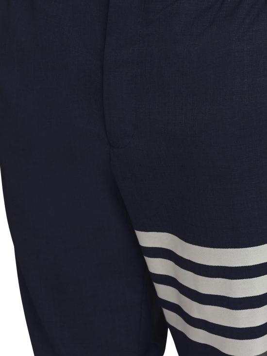 26SS 톰브라운 플레인 위브 4바 트랙 팬츠 MTT030A 06146415 Blue - THOM BROWNE