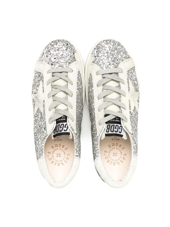 26SS [키즈] 골든구스 스니커즈 GYF00101 F00041670136 Silver ice - GOLDEN GOOSE