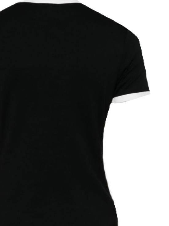 26SS 쿠레쥬 반팔 티셔츠 VESJTS017JS0070 9901 BLACK HERITAGE WHITE - COURREGES