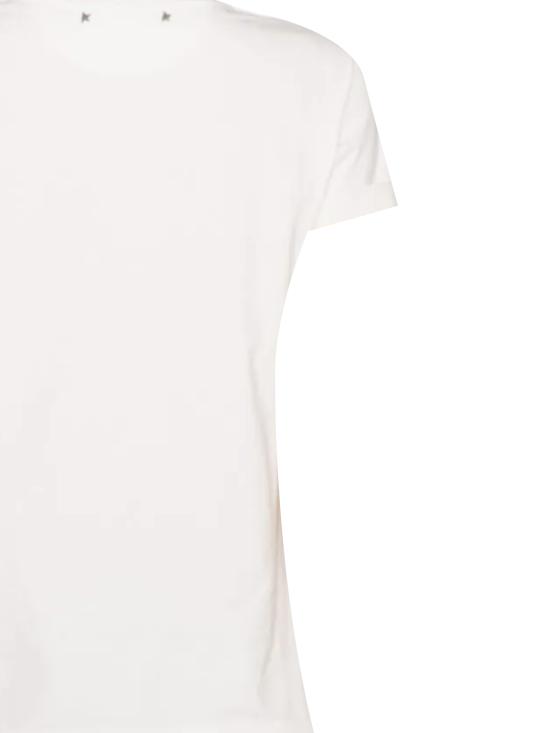 26SS 골든구스 반팔 티셔츠 GWP01221 P00063810363 VINTAGE WHITE - GOLDEN GOOSE