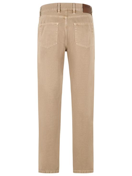 26SS 에르메네질도제냐 데님 팬츠 RUHIB9A3 508N03 Beige - ERMENEGILDO ZEGNA