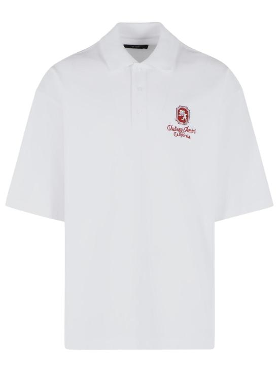 26SS 아미리 폴로 티셔츠 AMTOJR1091100 White