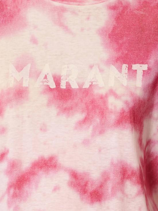 26SS 이자벨마랑에뚜왈 반팔 티셔츠 TS0001FF D1N09E40PK Pink - ISABEL MARANT ETOILE