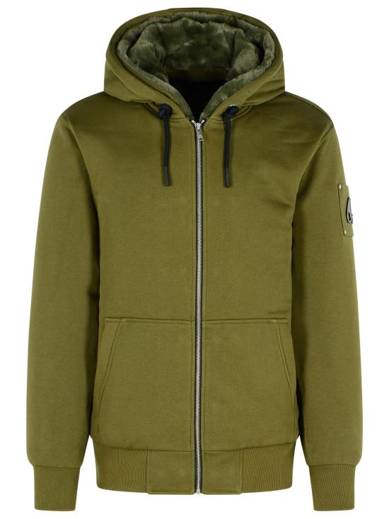 25FW 무스너클 클래식 버니 3 후드 집업 M32MS6001484 Green