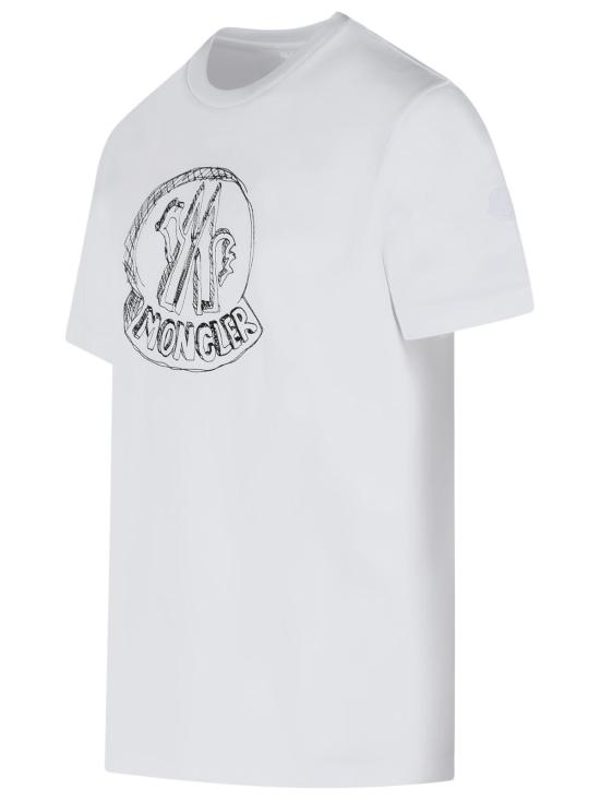 26SS 몽클레어 폴로 티셔츠 091 8C000 35 89AUG00A White - MONCLER