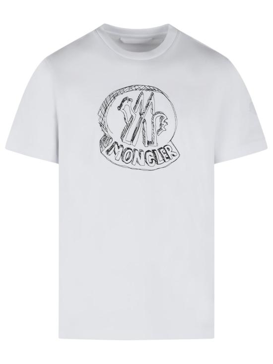 26SS 몽클레어 폴로 티셔츠 091 8C000 35 89AUG00A White