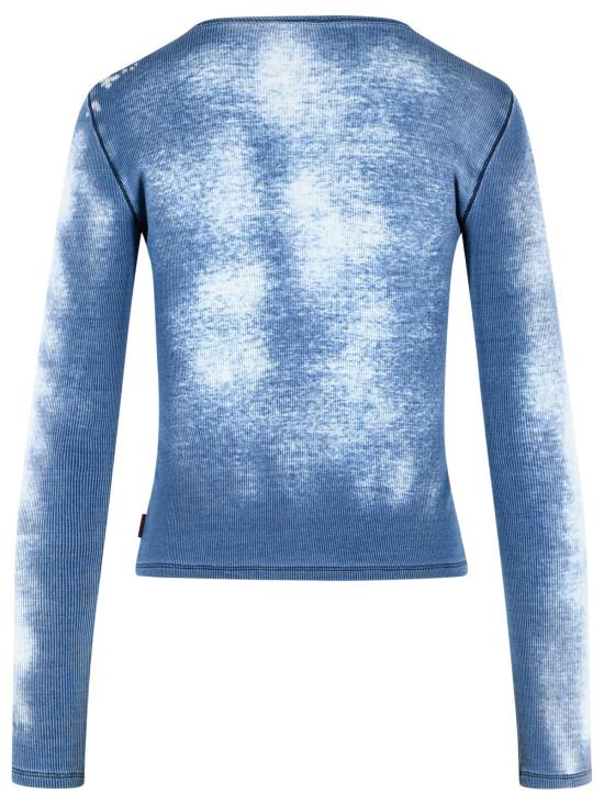 26SS 디젤 긴팔 티셔츠 A23666 0LECF01 Light Blue - DIESEL