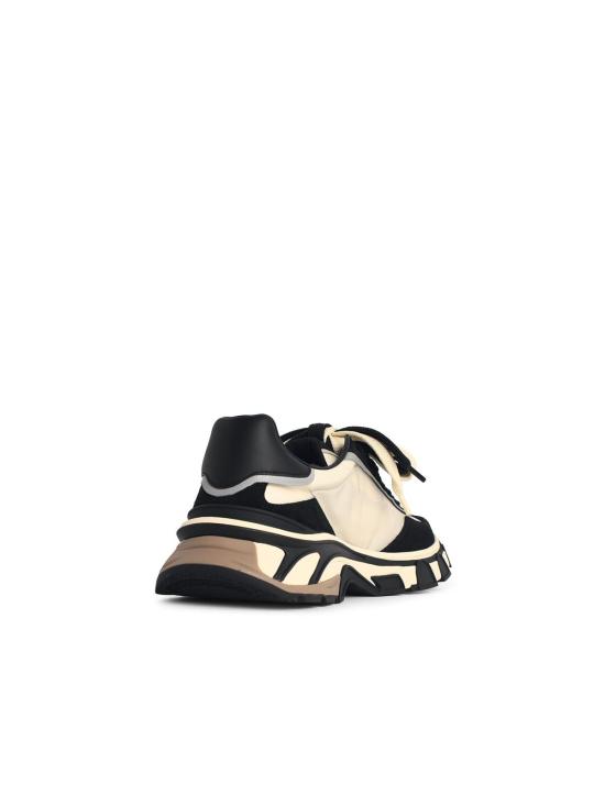 26SS 돌체앤가바나 DG 컨트리 로드 나일론 앤 레더 스니커즈 CS2403 A02058S469 Black - DOLCE & GABBANA