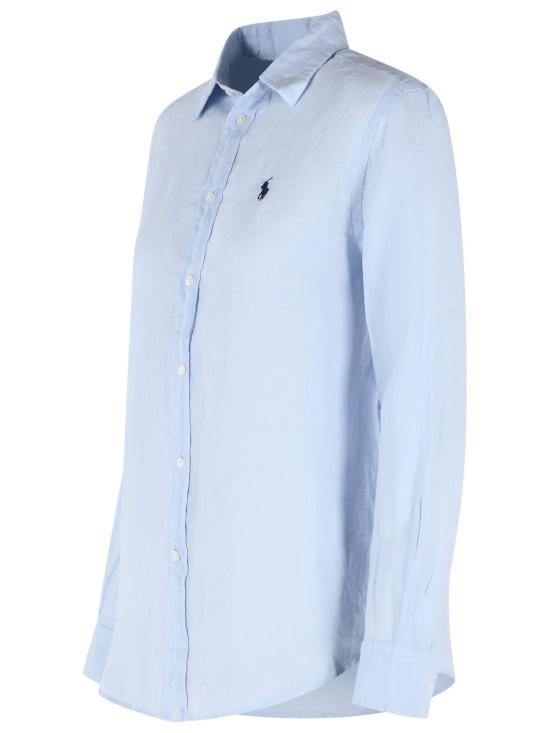 26SS 폴로 랄프로렌 포니 자수 리넨 셔츠 (211970730009) 211970730503 Light Blue - POLO RALPH LAUREN