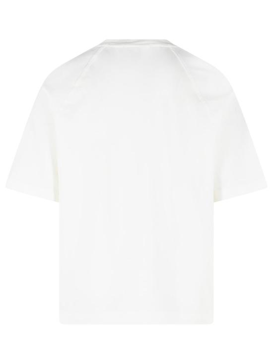 26SS 씨피 컴퍼니 라이트 플리스 숏슬리브 스웨트셔츠 20CMSS034A 002246G103 White - C.P. COMPANY