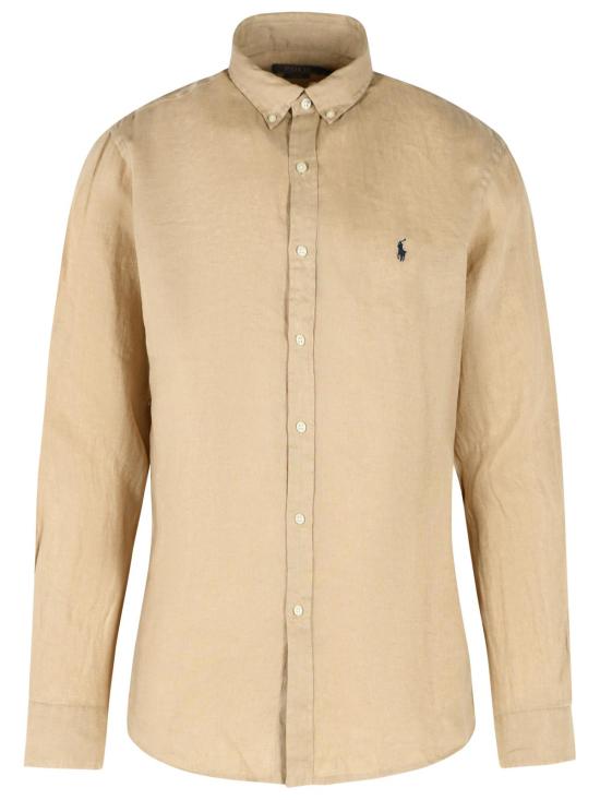 26SS 폴로 랄프로렌 긴팔 셔츠 710968915003 Beige