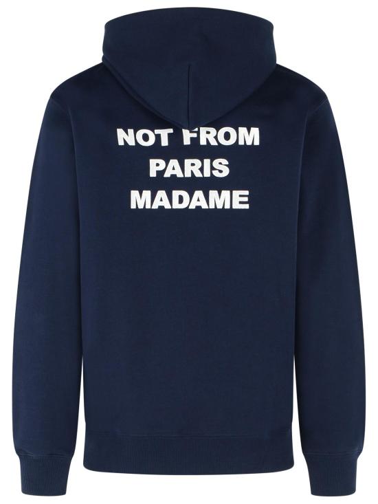 26SS 드롤드무슈 후드 티셔츠 PERM HO162 CO127NY Navy - DROLE DE MONSIEUR