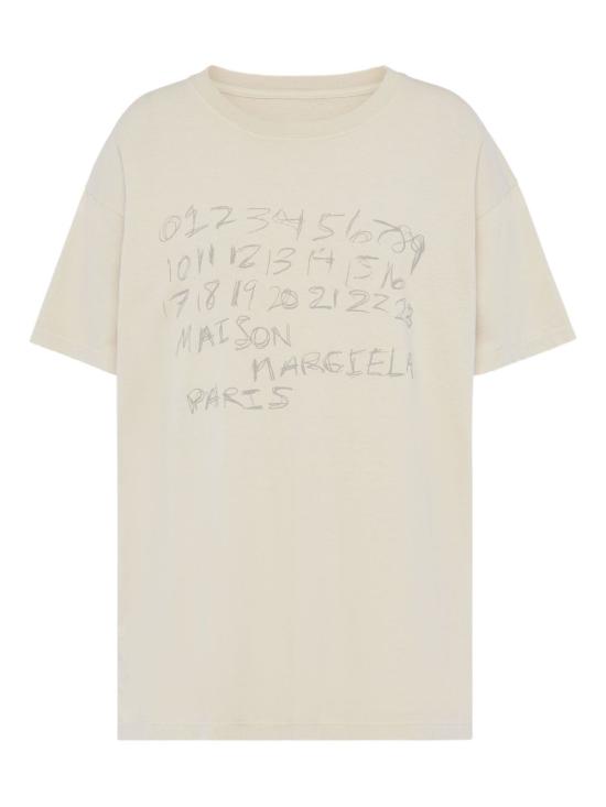 26SS 마르지엘라 뉴메리컬 코튼 티셔츠 S51GC0544 S24575119