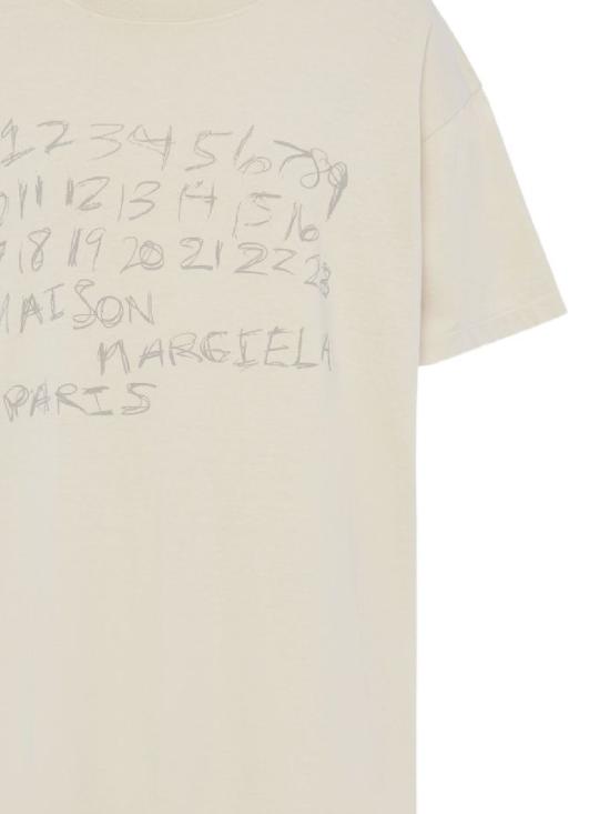 26SS 마르지엘라 뉴메리컬 코튼 티셔츠 S51GC0544 S24575119 - MAISON MARGIELA