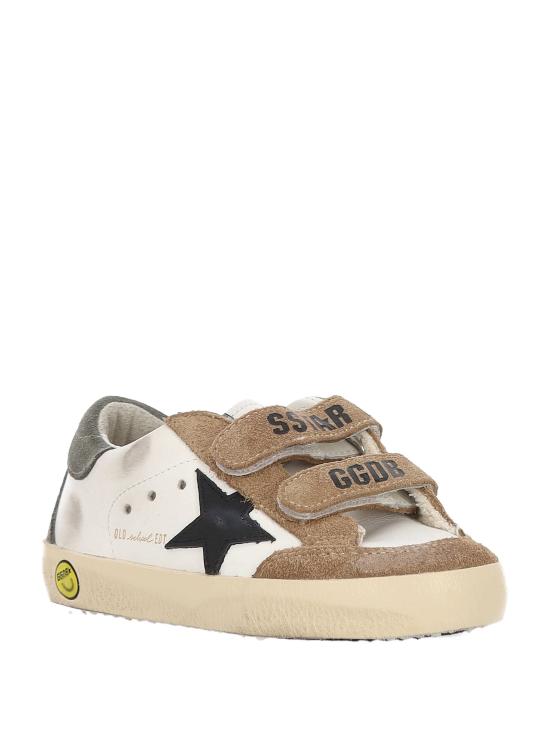 26SS [키즈] 골든구스 스니커즈 GJF00924 F00803583245 WHITE BROWN BLACK GREEN - GOLDEN GOOSE