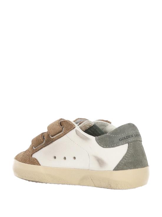 26SS [키즈] 골든구스 스니커즈 GJF00924 F00803583245 WHITE BROWN BLACK GREEN - GOLDEN GOOSE