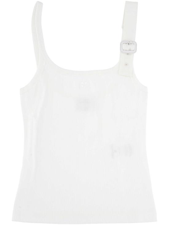 26SS 쿠레쥬 긴팔 티셔츠 126JDE153JS0194 0001 HERITAGE WHITE