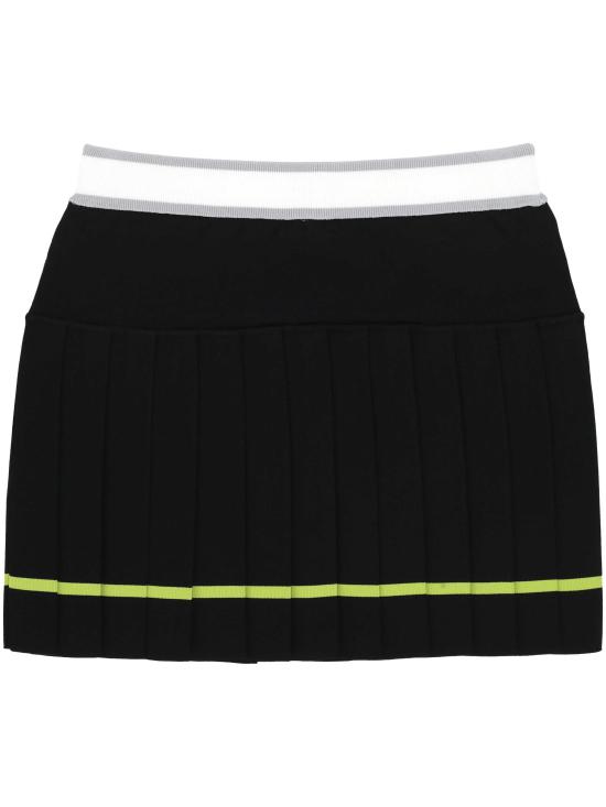 26SS 카사블랑카 미디 스커트 WSP26KW123401 BLACK - CASABLANCA